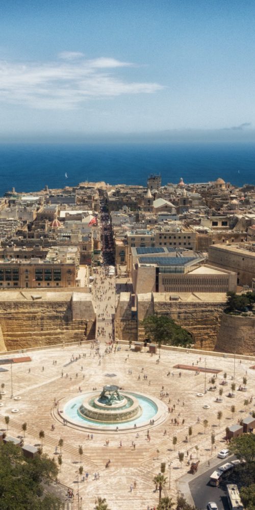 Valletta Aerial View